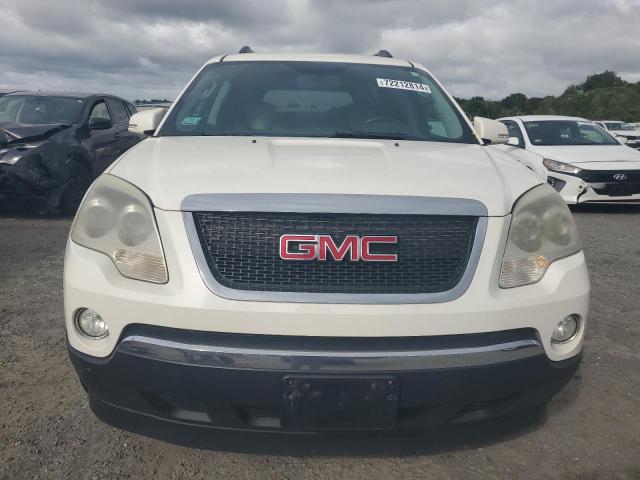 1GKLVMED0AJ205688 - 2010 GMC ACADIA SLT-1 WHITE photo 5