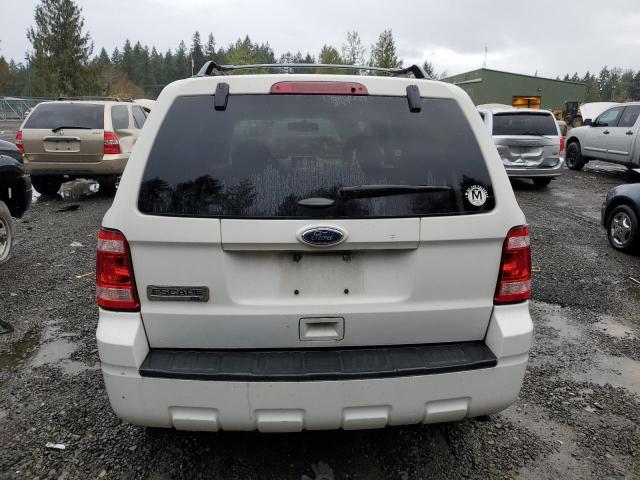 1FMCU9D70BKB25757 - 2011 FORD ESCAPE XLT WHITE photo 6