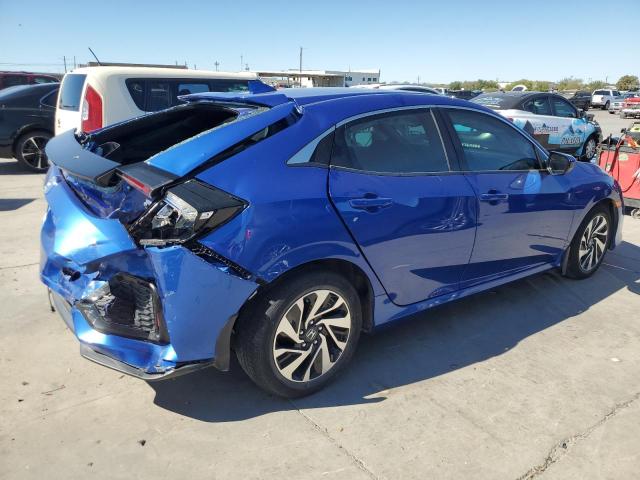 SHHFK7H31KU209195 - 2019 HONDA CIVIC LX BLUE photo 3