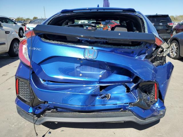 SHHFK7H31KU209195 - 2019 HONDA CIVIC LX BLUE photo 6