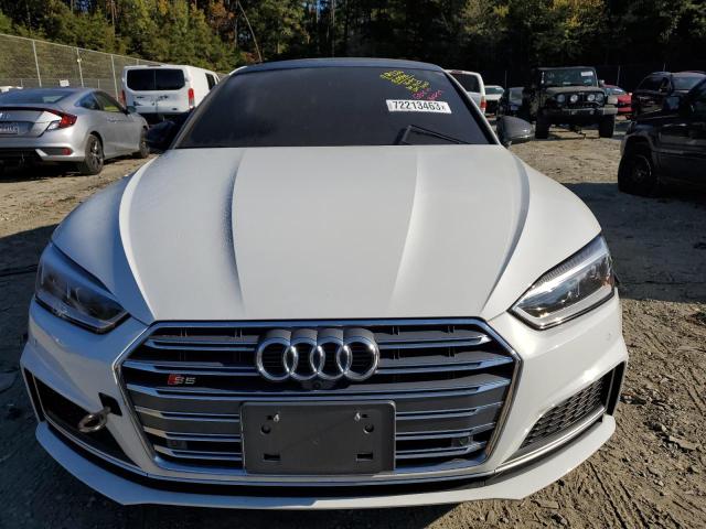 WAUC4CF54KA040677 - 2019 AUDI S5 PRESTIGE WHITE photo 5