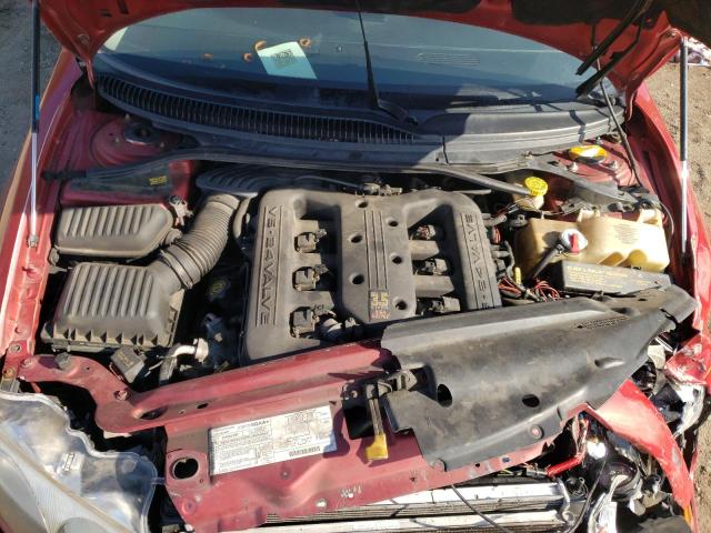 2C3HE66G9YH365171 - 2000 CHRYSLER 300M RED photo 11