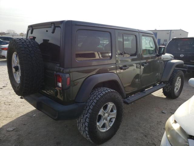 1C4HJXDG5MW843632 - 2021 JEEP WRANGLER U SPORT მწვანე ფოტო 3