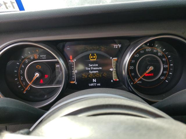 1C4HJXDG5MW843632 - 2021 JEEP WRANGLER U SPORT მწვანე ფოტო 9