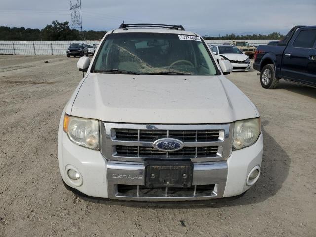 1FMCU59349KB41243 - 2009 FORD ESCAPE HYBRID WHITE photo 5