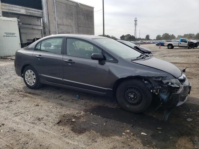 2HGFA15359H514324 - 2009 HONDA CIVIC VP GRAY photo 4