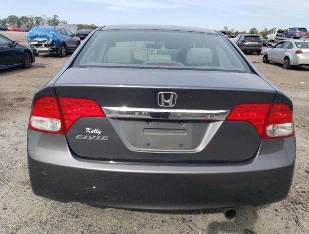 2HGFA15359H514324 - 2009 HONDA CIVIC VP GRAY photo 6