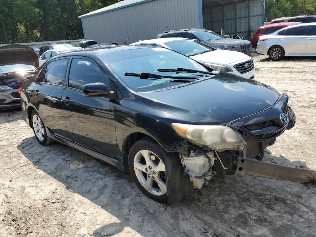 2T1BU4EE6BC653594 - 2011 TOYOTA COROLLA BASE BLACK photo 4