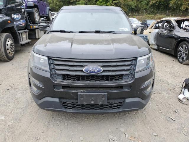 1FM5K8AR4HGB15985 - 2017 FORD EXPLORER POLICE INTERCEPTOR BLACK photo 5