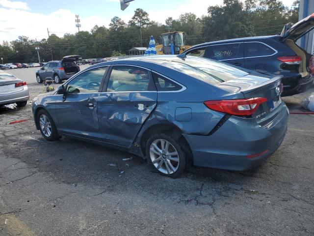 5NPE24AF5GH383022 - 2016 HYUNDAI SONATA SE BLUE photo 2