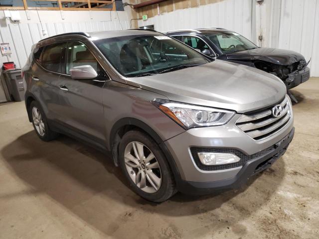 5XYZUDLA5DG033485 - 2013 HYUNDAI SANTA FE S GRAY photo 4