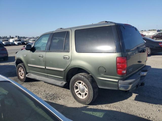 1FMPU16L81LB17492 - 2001 FORD EXPEDITION XLT GREEN photo 2