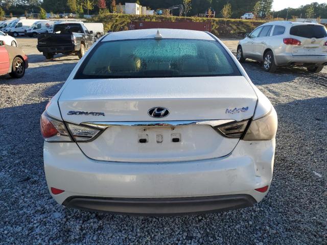 KMHEC4A4XBA004362 - 2011 HYUNDAI SONATA HYBRID WHITE photo 6