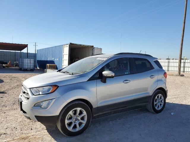 MAJ3S2GE2LC367883 - 2020 FORD ECOSPORT SE SILVER photo 1