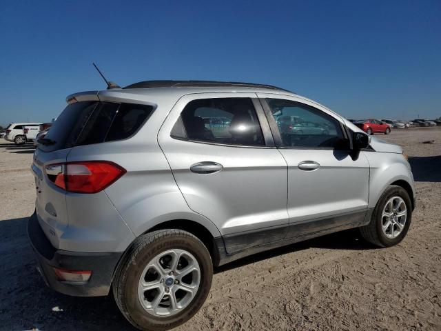 MAJ3S2GE2LC367883 - 2020 FORD ECOSPORT SE SILVER photo 3