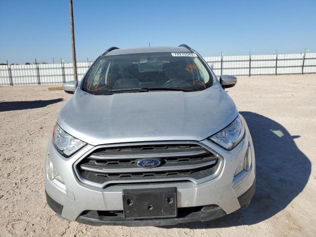 MAJ3S2GE2LC367883 - 2020 FORD ECOSPORT SE SILVER photo 5