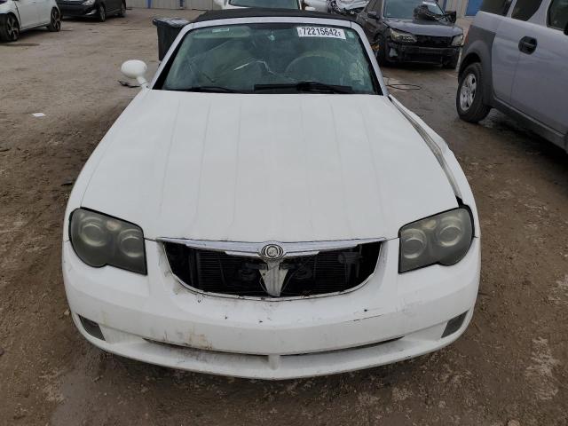 1C3AN65L15X058066 - 2005 CHRYSLER CROSSFIRE LIMITED WHITE photo 5