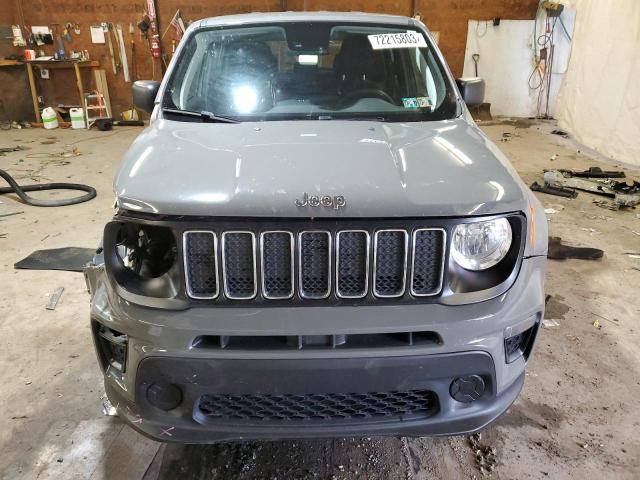 ZACNJDAB7MPM35931 - 2021 JEEP RENEGADE SPORT GRAY photo 5