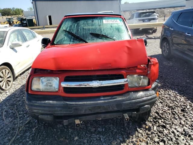 2CNBE1862X6931542 - 1999 CHEVROLET TRACKER RED photo 5