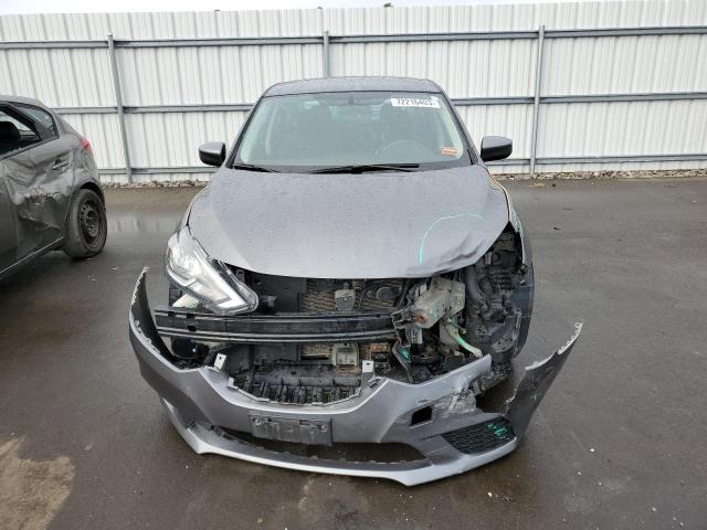 3N1AB7AP2JY346211 - 2018 NISSAN SENTRA S GRAY photo 5