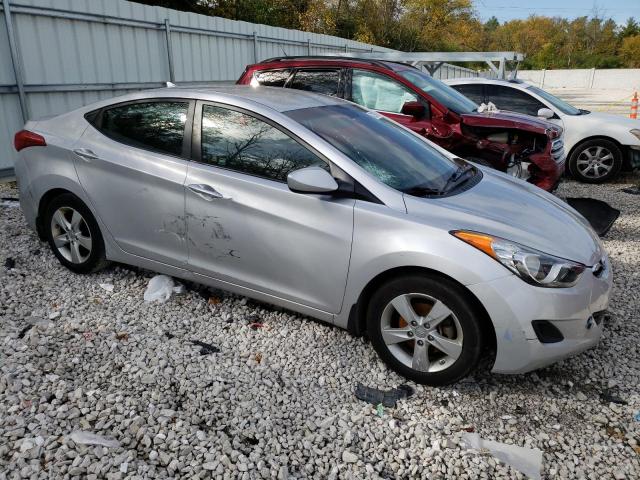 KMHDH4AE5DU576236 - 2013 HYUNDAI ELANTRA GLS SILVER photo 4