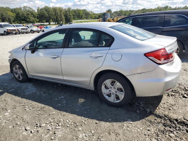 19XFB2F54EE053642 - 2014 HONDA CIVIC LX SILVER photo 2