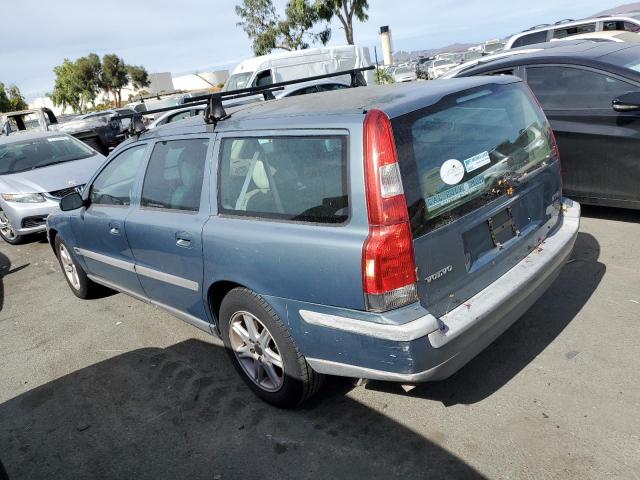 YV1SW59V542404659 - 2004 VOLVO V70 FWD TEAL photo 2