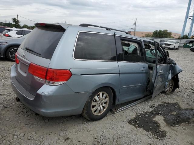 5FNRL38768B113563 - 2008 HONDA ODYSSEY EXL BLUE photo 3