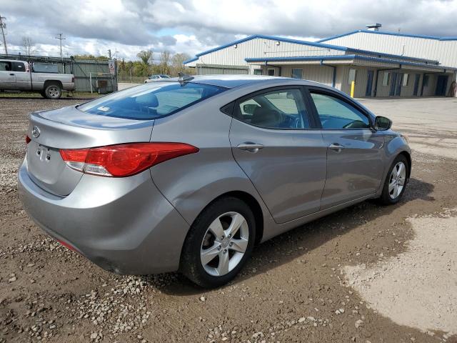 KMHDH4AE3CU233276 - 2012 HYUNDAI ELANTRA GLS SILVER photo 3