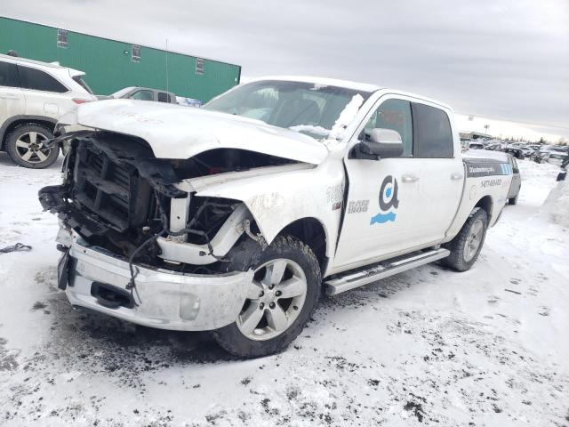 1C6RR7LT3JS130525 - 2018 RAM 1500 SLT WHITE photo 1