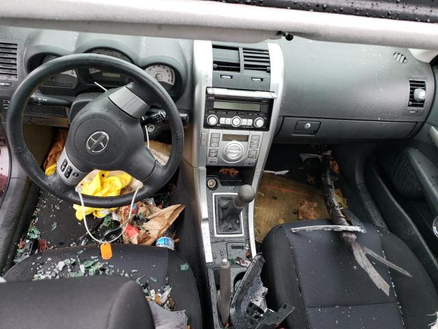 JTKDE167X80260052 - 2008 TOYOTA SCION TC Bordo foto 8