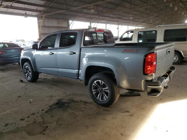 1GCGTDEN0M1247388 - 2021 CHEVROLET COLORADO Z71 GRAY photo 2