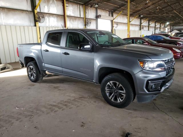 1GCGTDEN0M1247388 - 2021 CHEVROLET COLORADO Z71 GRAY photo 4