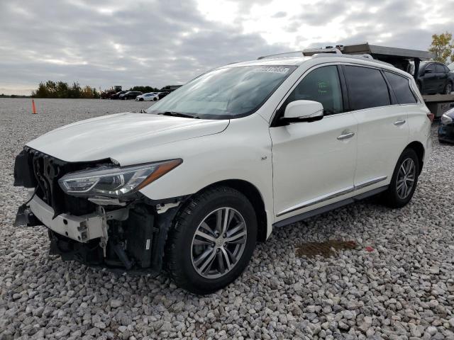 5N1DL0MM5LC507108 - 2020 INFINITI QX60 LUXE WHITE photo 1