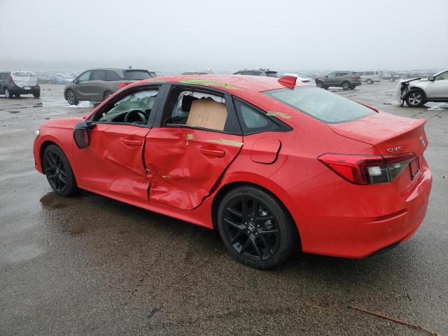 2HGFE2F59NH609487 - 2022 HONDA CIVIC SPORT 红色 照片 2