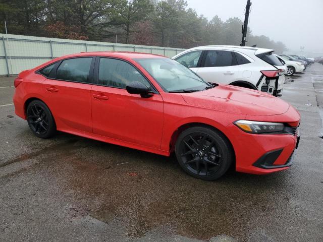 2HGFE2F59NH609487 - 2022 HONDA CIVIC SPORT 红色 照片 4