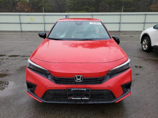 2HGFE2F59NH609487 - 2022 HONDA CIVIC SPORT 红色 照片 5