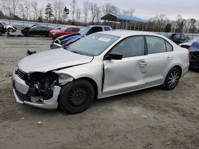 3VW2K7AJ9CM310004 - 2012 VOLKSWAGEN JETTA BASE SILVER photo 1