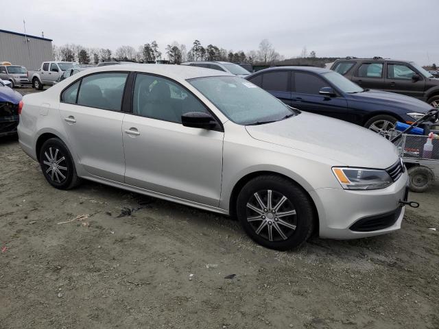 3VW2K7AJ9CM310004 - 2012 VOLKSWAGEN JETTA BASE SILVER photo 4