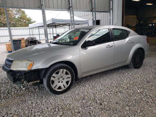 1B3BD4FB4BN564853 - 2011 DODGE AVENGER EXPRESS SILVER photo 1
