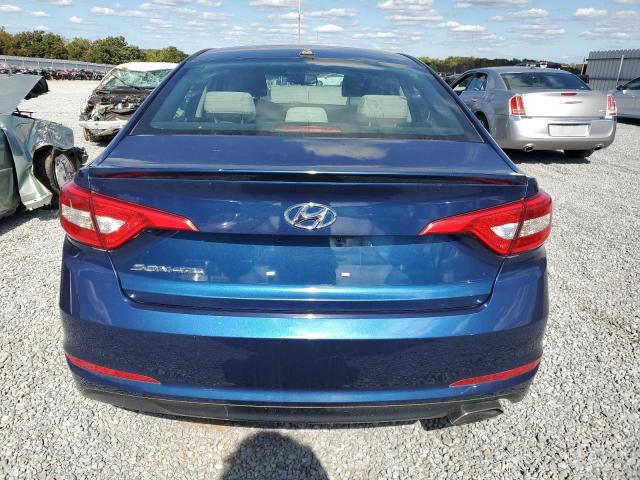 5NPE24AF0GH365513 - 2016 HYUNDAI SONATA SE BLUE photo 6