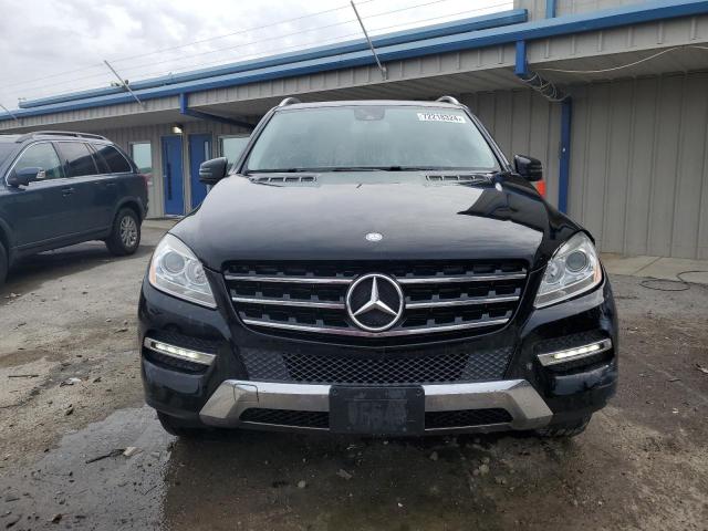 4JGDA5HBXFA615252 - 2015 MERCEDES-BENZ ML 350 4MATIC BLACK photo 5