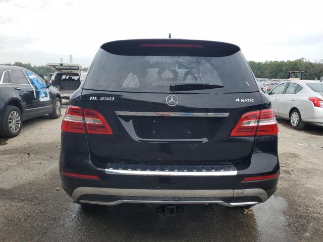 4JGDA5HBXFA615252 - 2015 MERCEDES-BENZ ML 350 4MATIC BLACK photo 6