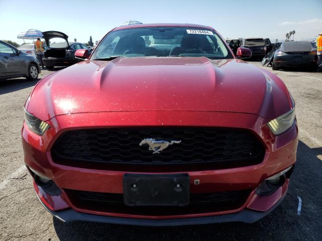 1FA6P8TH2G5237579 - 2016 FORD MUSTANG RED photo 5