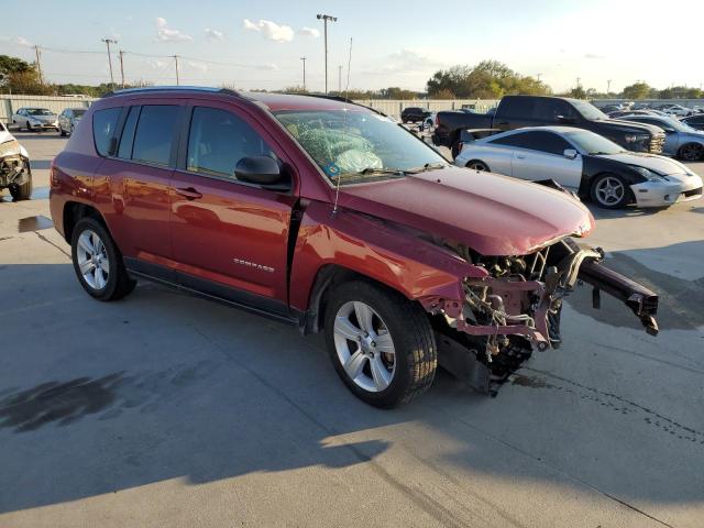 1C4NJCEB5CD526748 - 2012 JEEP COMPASS LATITUDE RED photo 4