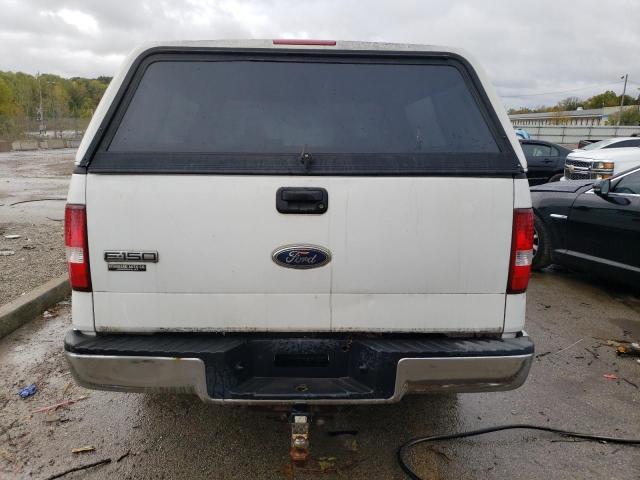 1FTRX12W85NA51654 - 2005 FORD F150 WHITE photo 6