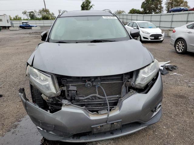 5N1AT2MV0GC737734 - 2016 NISSAN ROGUE S GRAY photo 5