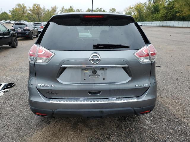 5N1AT2MV0GC737734 - 2016 NISSAN ROGUE S GRAY photo 6