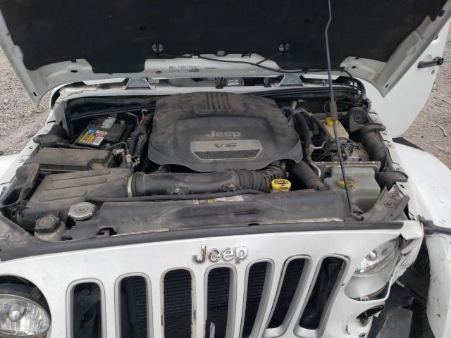 1C4AJWBG9GL220390 - 2016 JEEP WRANGLER SAHARA WHITE photo 11