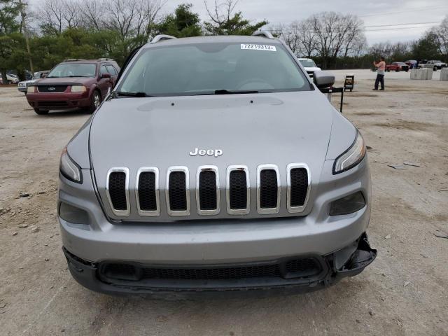 1C4PJLCS4EW102934 - 2014 JEEP CHEROKEE LATITUDE GRAY photo 5